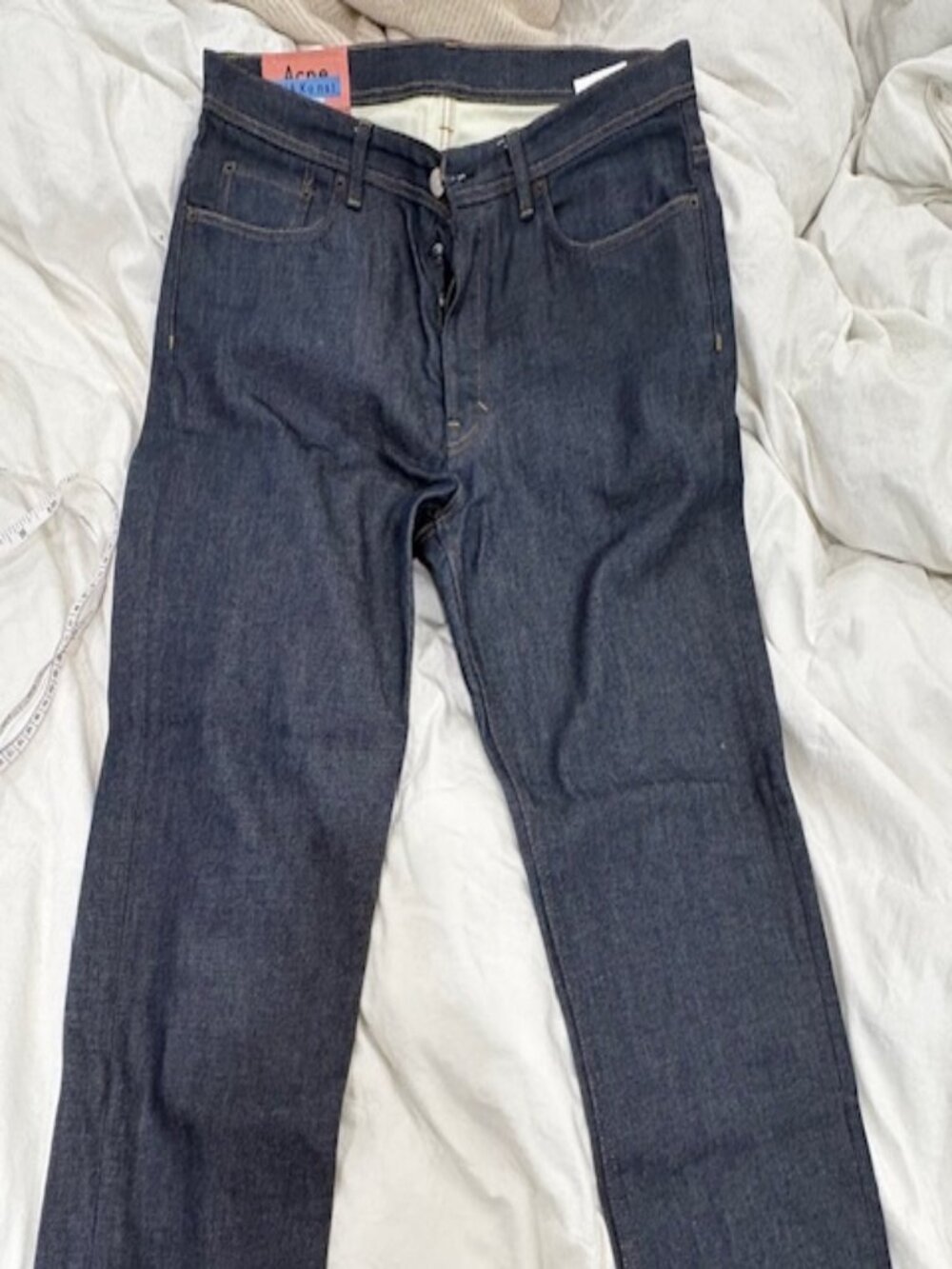 Acne Studios Raw Denim - River - Size 34 Waist